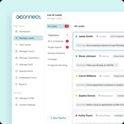 Oral Connect product screenshot
